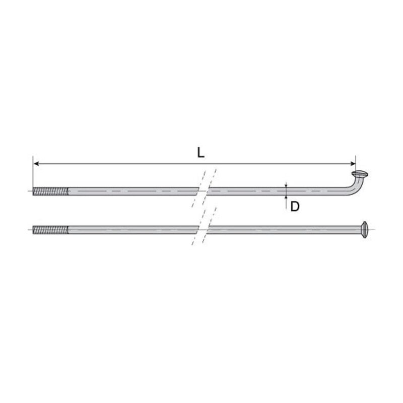 MACH1 Špice Inox Plus 2/258 OEM 10ks